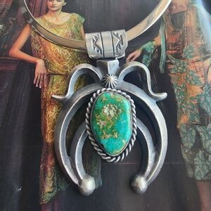 Chimney Butte Sonorian Gold Turquoise Naja NATIVE MADE